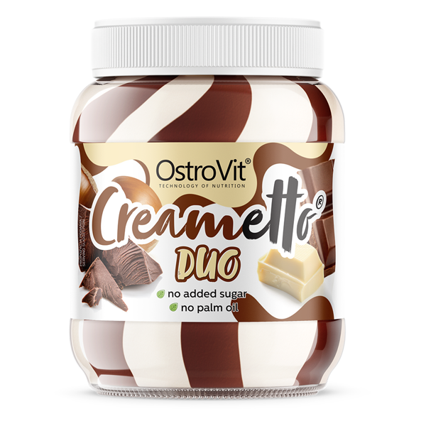 OstroVit Creametto DUO 350 g (pieno lazdyno riešuto skonio)