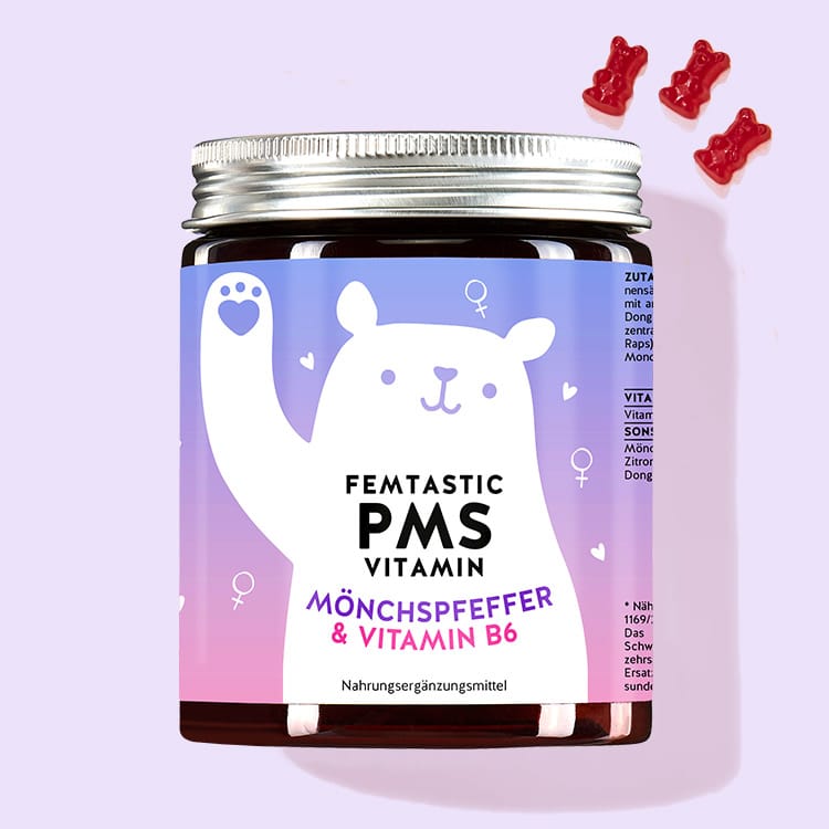 Femstastic PMS – B6 hormonų veiklai reguliuoti