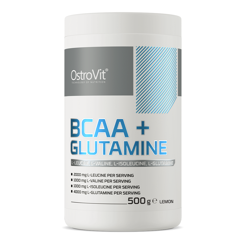 OstroVit BCAA + Glutaminas, 500 g