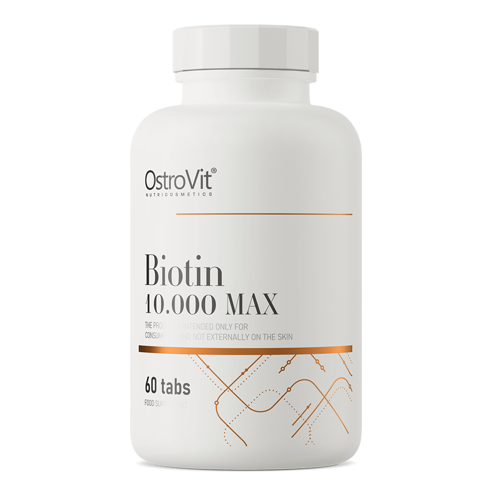 OstroVit Biotin 10.000 MAX, 60 tab