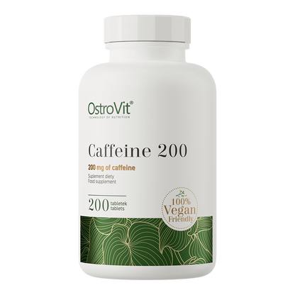 OstroVit Caffeine 200 mg, 200 tab