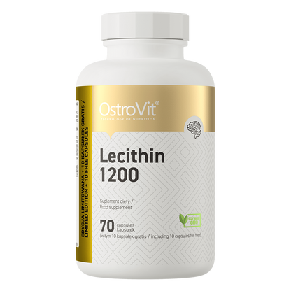 OstroVit Lecithin 1200 mg, 70 kaps.