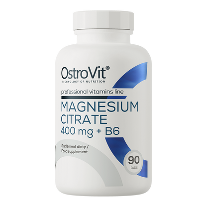 OstroVit Magnesium Citrate 400 mg + B6, 90 tab