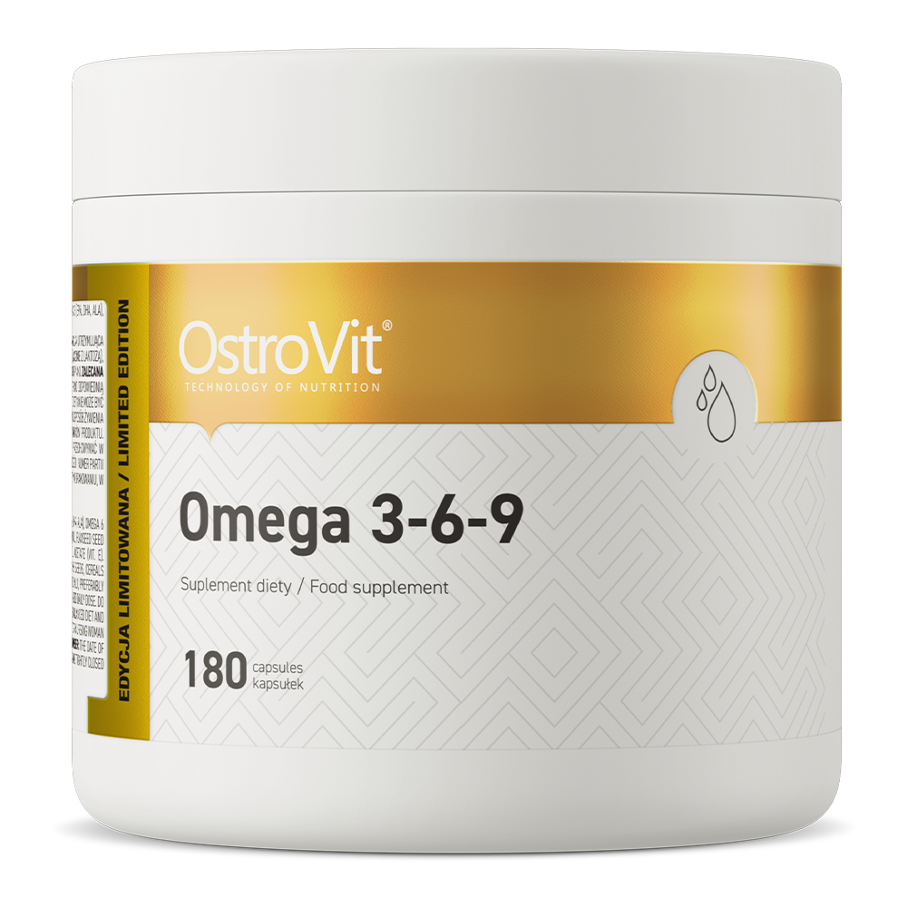 OstroVit Omega 3-6-9, 180 kaps