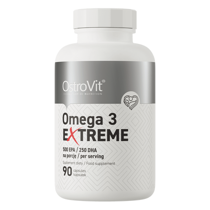 OstroVit Omega 3 Extreme 500 EPA / 250 DHA, 90 kaps