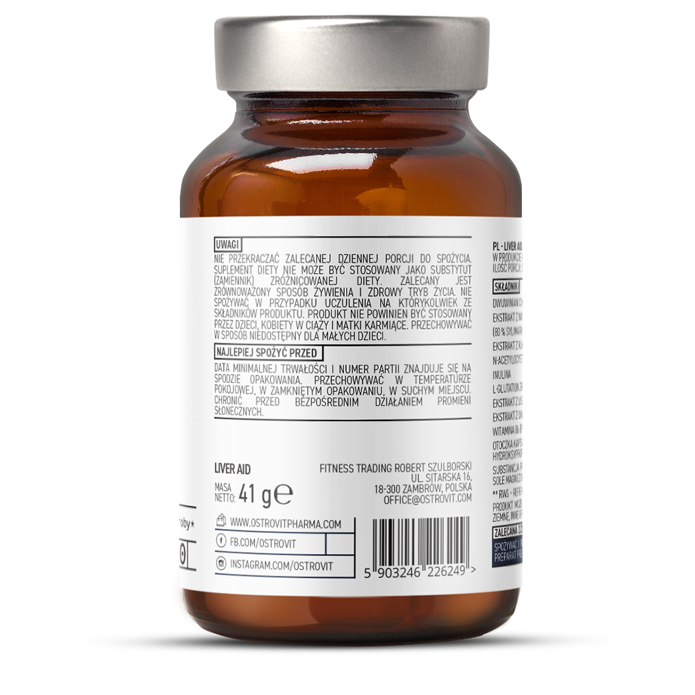 OstroVit Pharma Liver Aid, 90 capsules