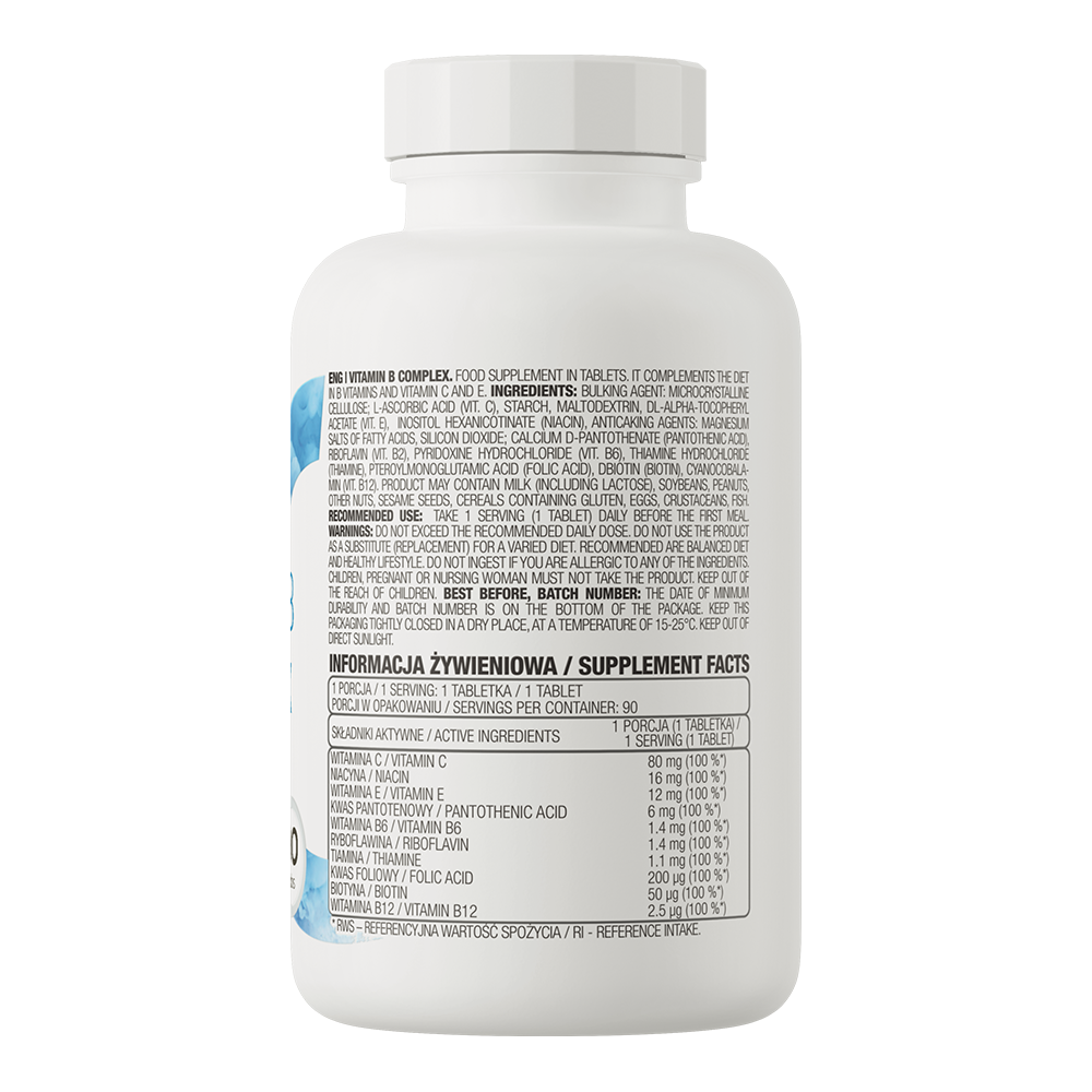 OstroVit Vitamin B Complex, 90 tab.
