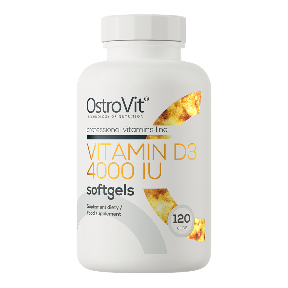OstroVit Vitamin D3 4000 IU, 120 kaps