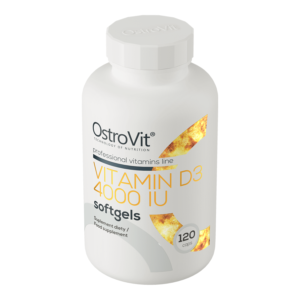 OstroVit Vitamin D3 4000 IU, 120 kaps