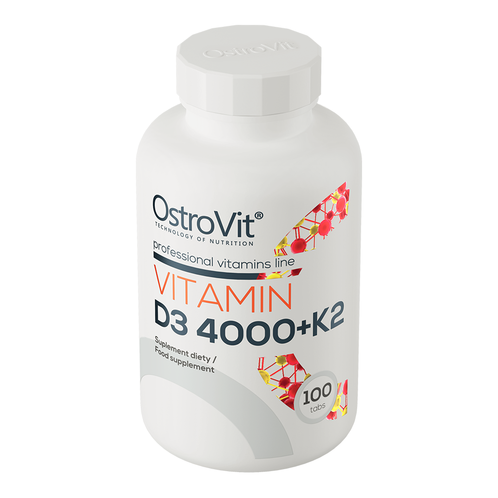 OstroVit Vitamin D3 4000 + K2, 100 tab.