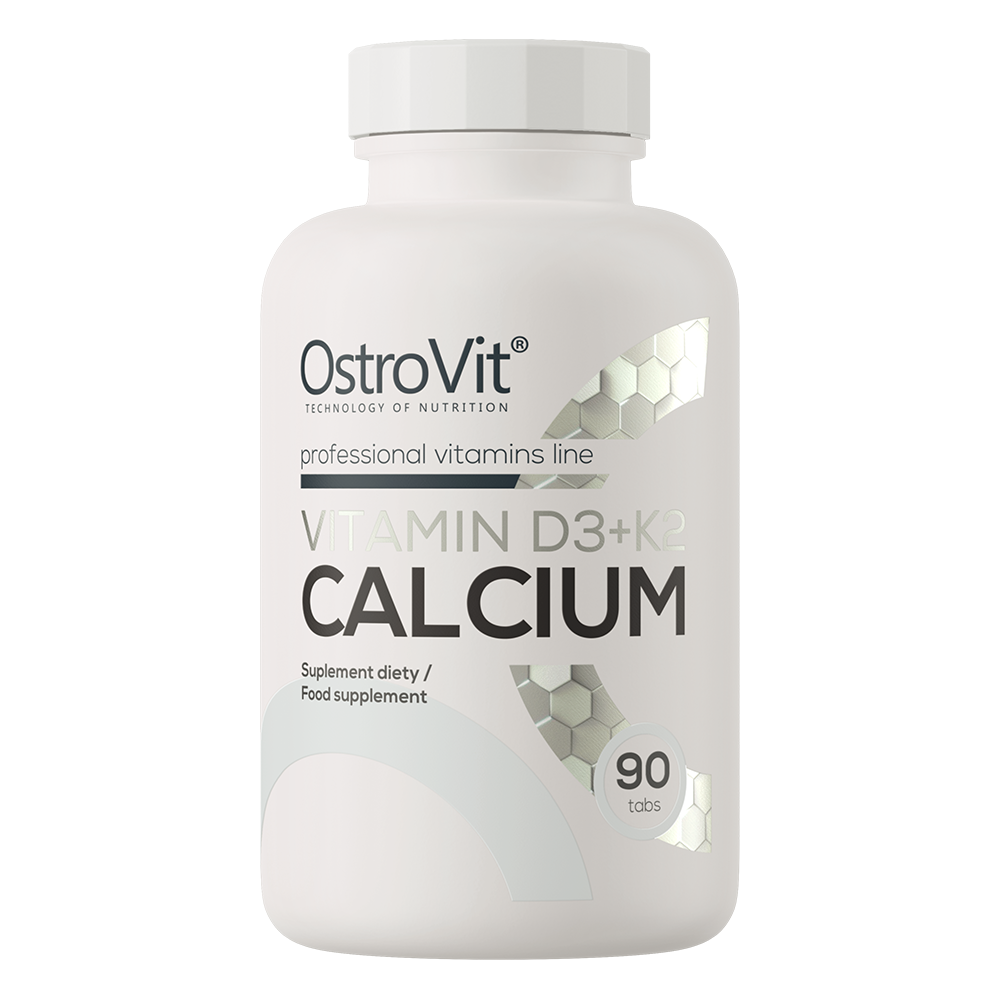 OstroVit Vitamin D3 + K2 + Calcium, 90 tab