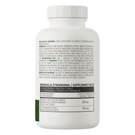Ostrovit Bacopa Monnieri, 90 tab