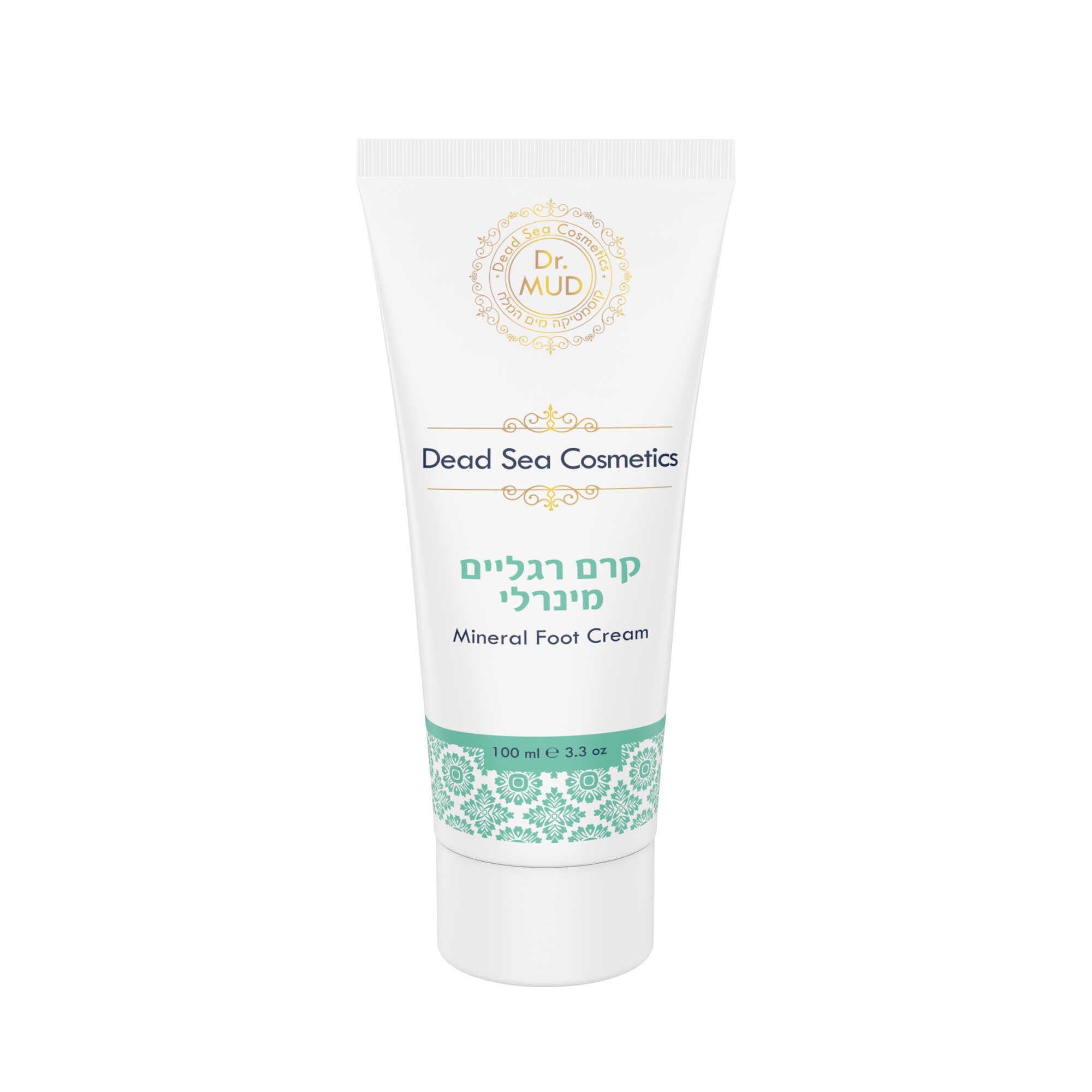 Mineralinis pėdų kremas su Negyvosios jūros mineralais - 100ml