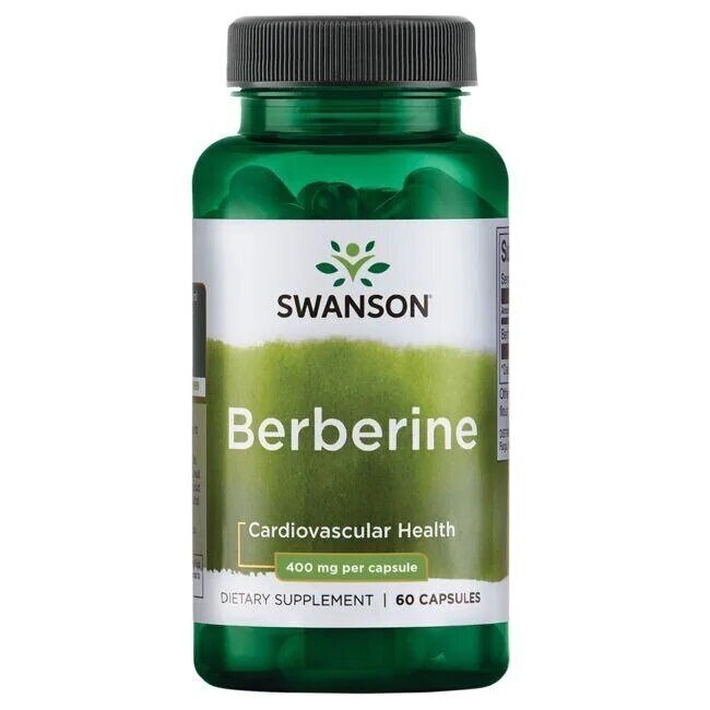 Swanson Berberinas 400 mg, 60 kaps.