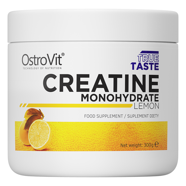 OstroVit Kreatino monohidratas citrinų skonio, 300 g