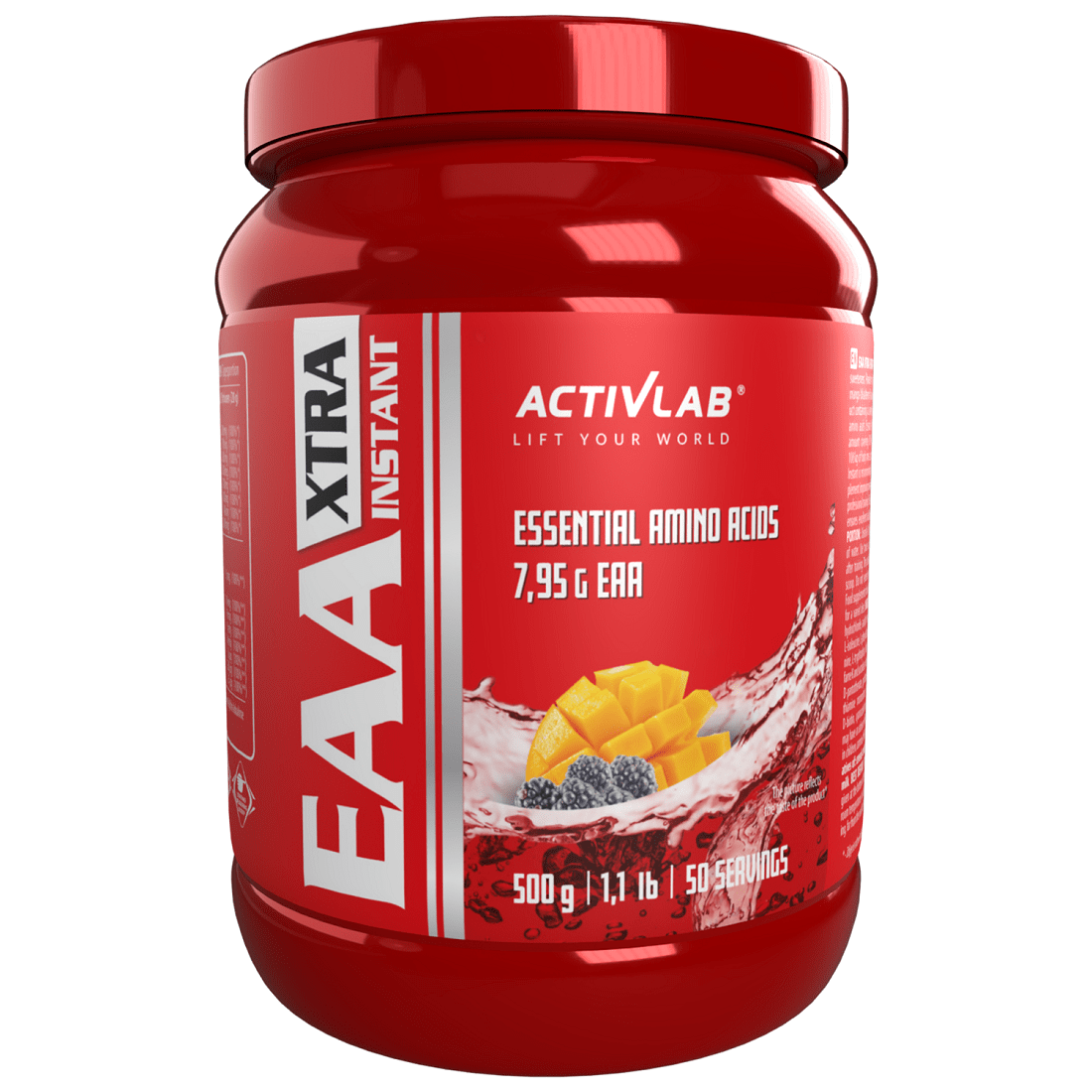 ActivLab EAA XTRA INSTANT, 500 g (aminorūgštys)
