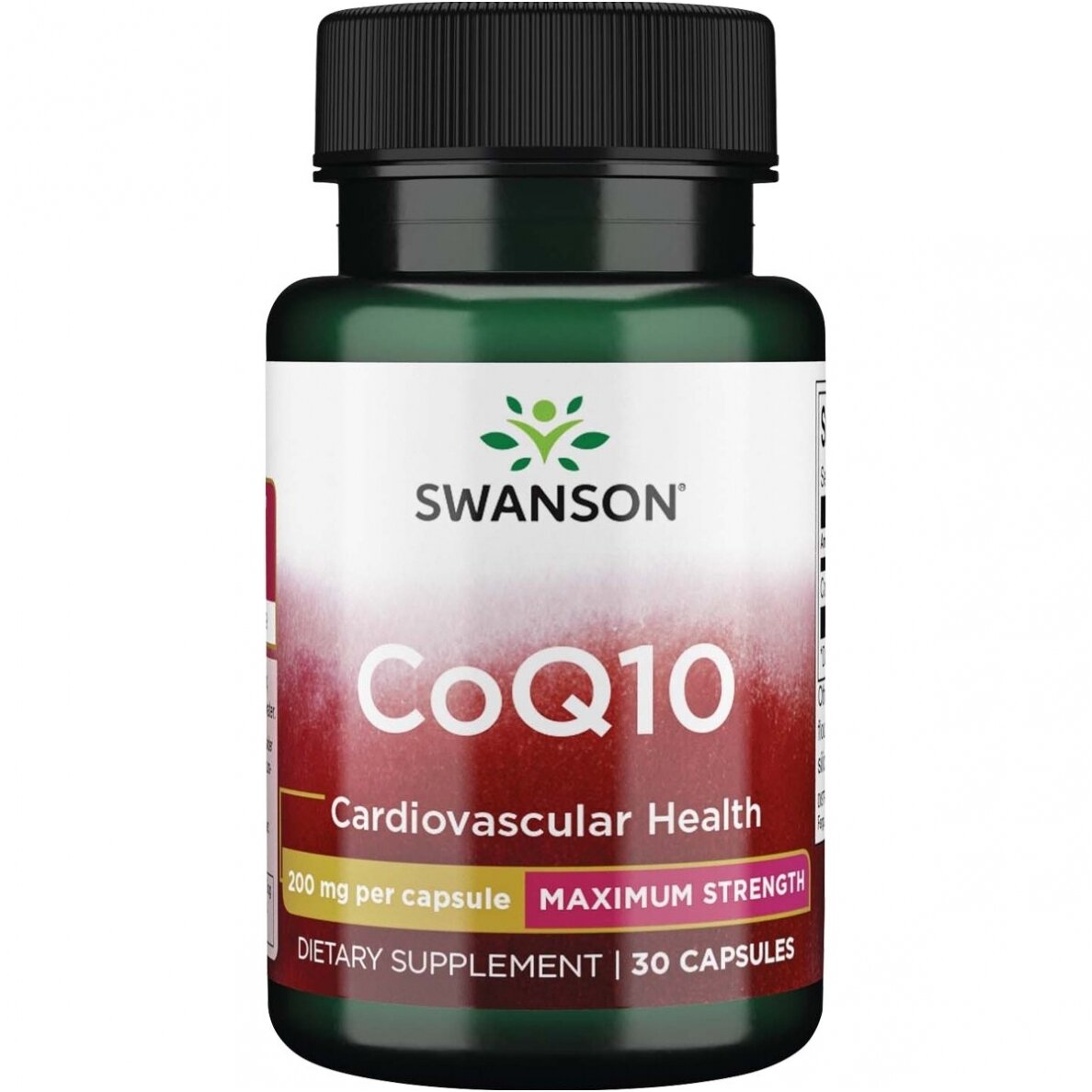 SWANSON KOFERMENTAS Q10 200 MG, 30 KAPS.