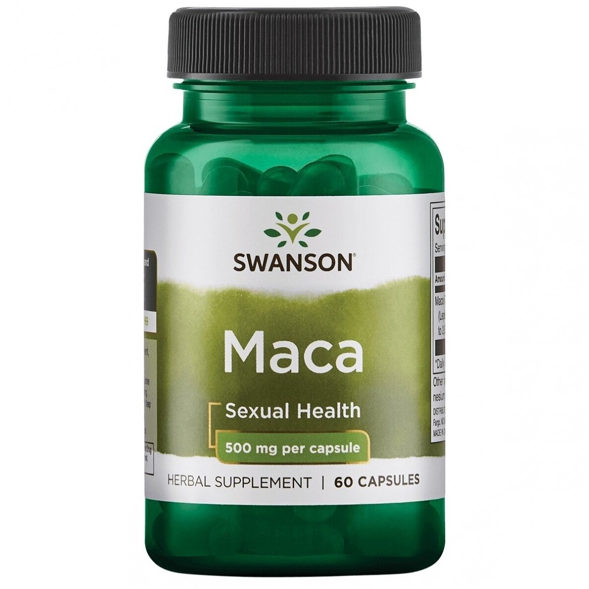 SWANSON MACA 500 MG, 60 KAPS.