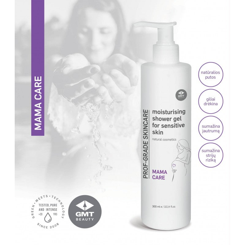 GMT Beauty Moisturising shower gel for sensitive skin, 500 ml