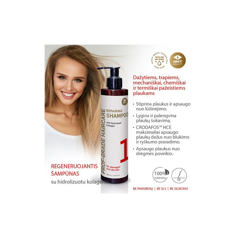 GMT Beauty REGENERATING SHAMPOO, 300 мл