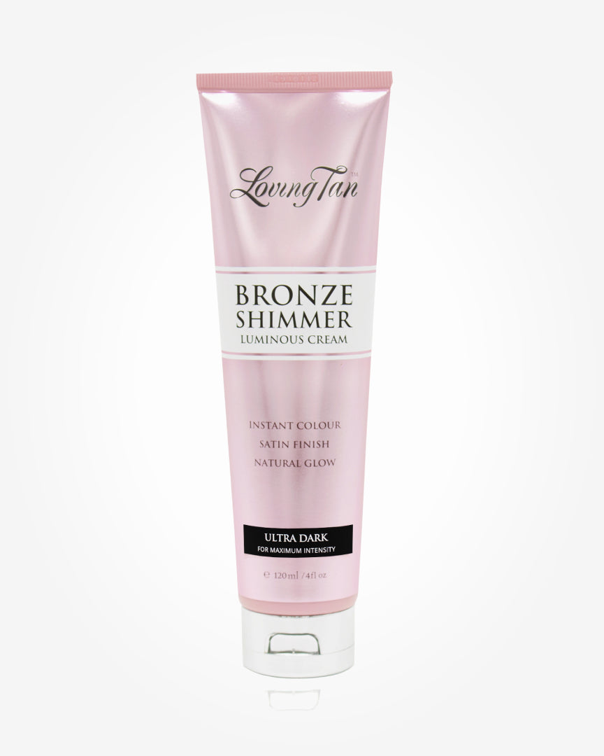 LovingTan BRONZE Shimmering Glow Cream - ULTRA TAMSUS, 120 мл