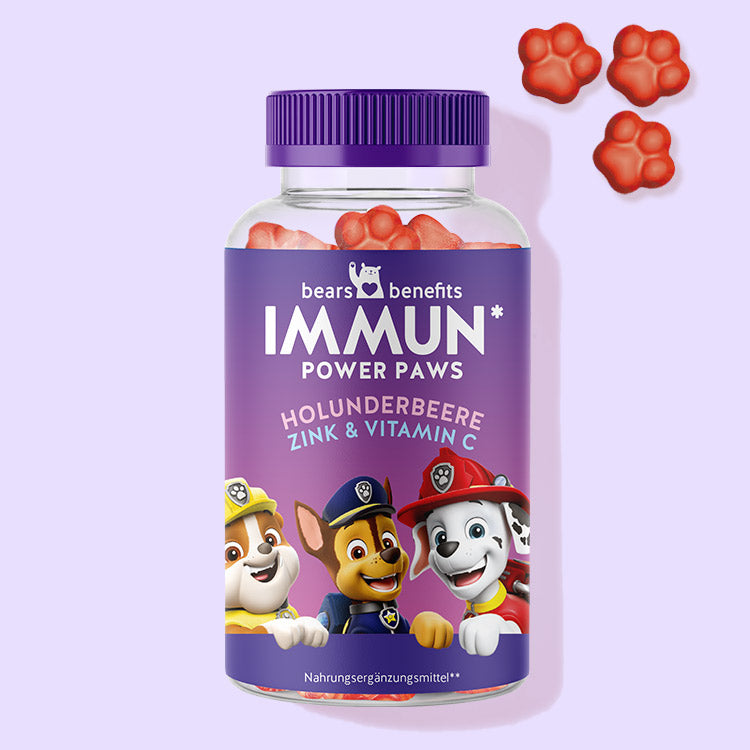 Immune Power Paws - с ягодами бузины, цинком и витамином С