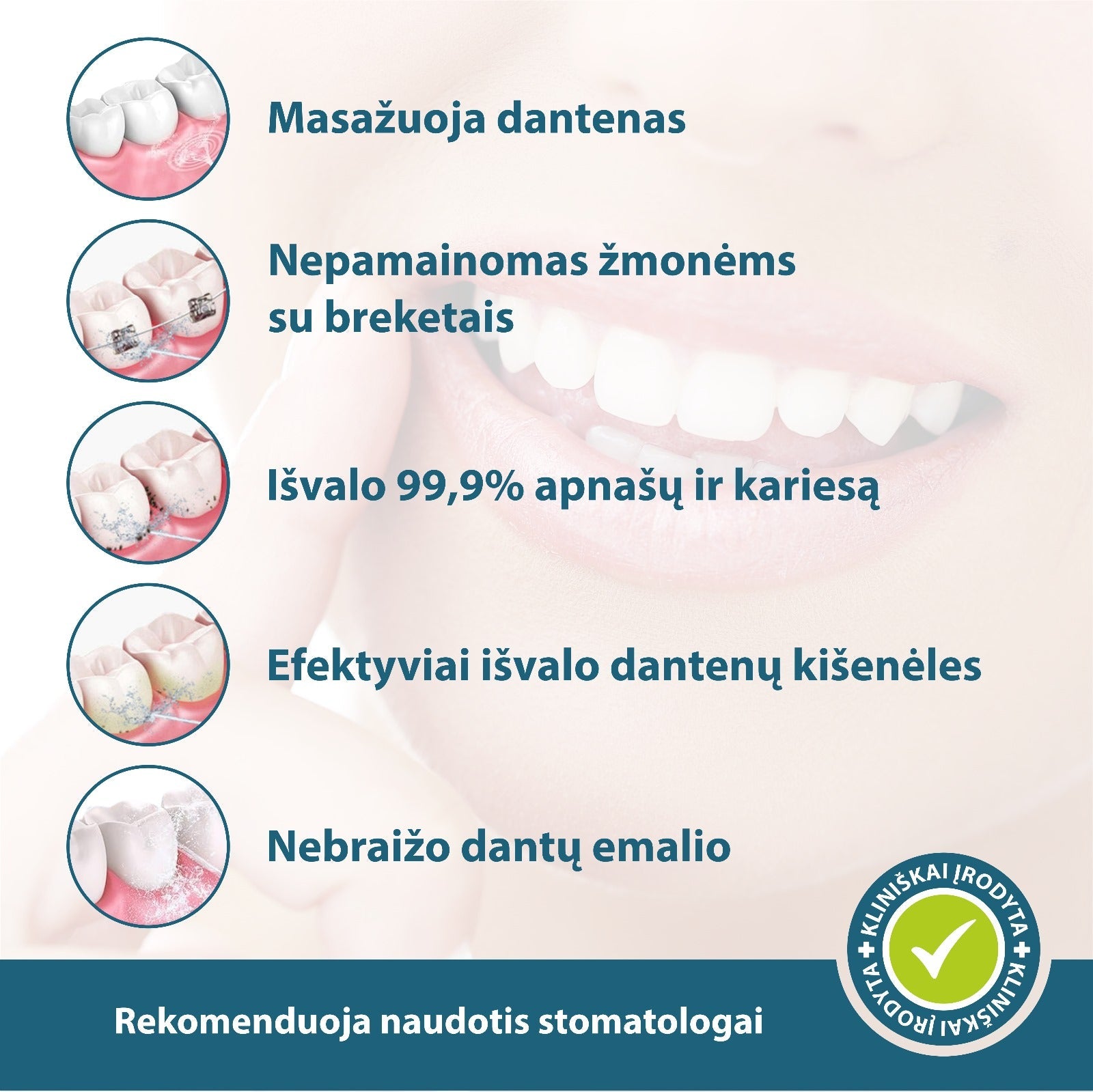 Stacionarus Irigatorius Waterpulse Family V700 - visai šeimai