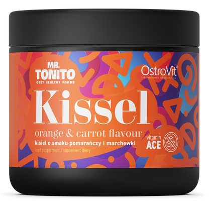Mr. Tonito Sugar-free Kisel, 200g (carrot and orange flavour)