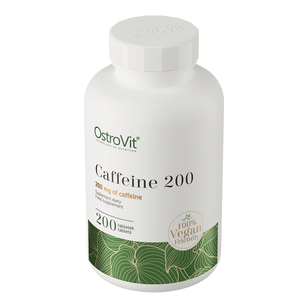 OstroVit Caffeine 200 mg, 200 tab