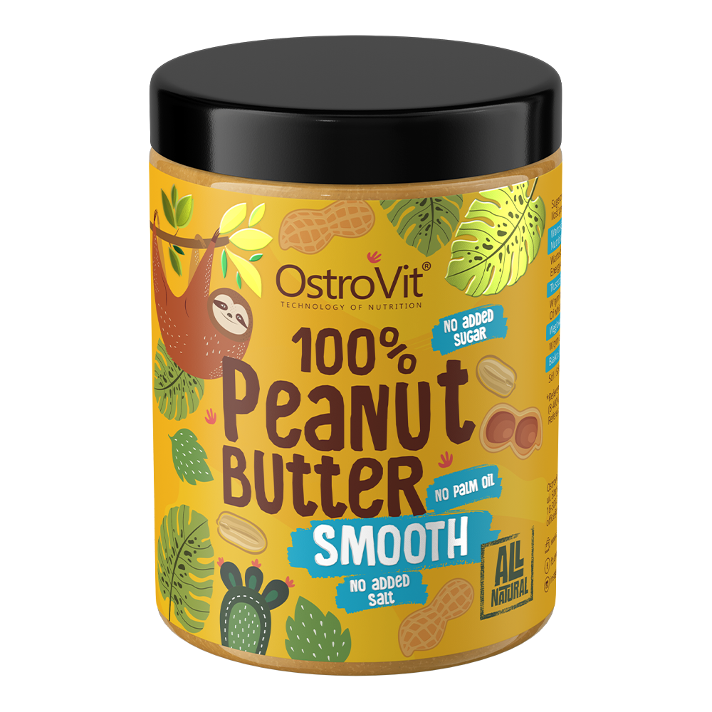 OstroVit Peanut Butter 100%, 1000 g (mild)