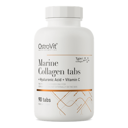 OstroVit Marine Collagen with Hyaluronic Acid and Vitamin C 90 caps