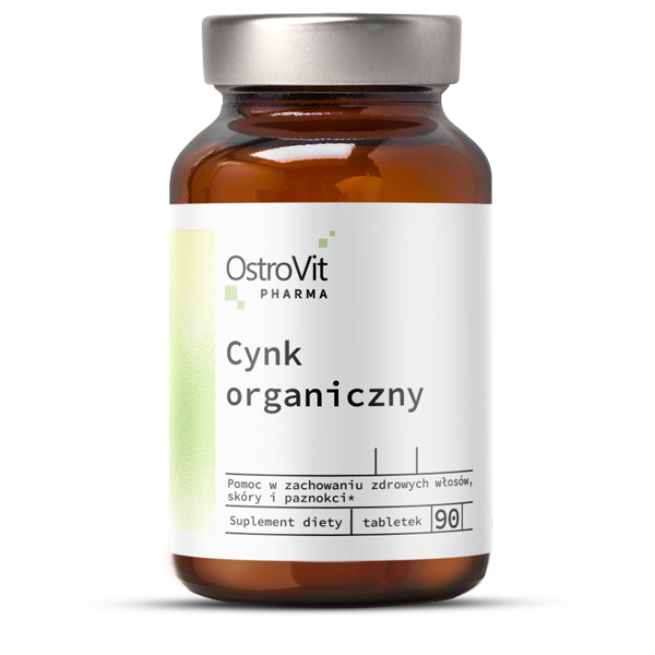 OstroVit Pharma Organinis cinkas, 90 tab