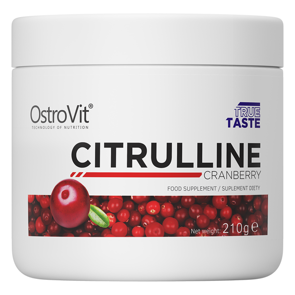 OstroVit Citrulinas spanguolių skonio, 210 g