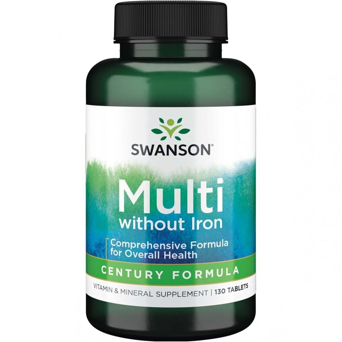 SWANSON SUPER MULTIVITAMIN AND MINERAL COMPLEX WITHOUT IRON, 130 TAB.