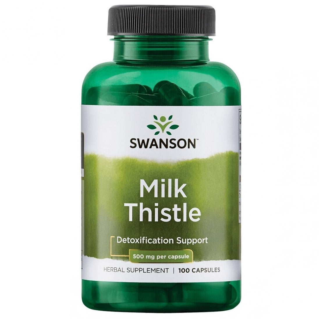 SWANSON TIKRASIS MARGAINIS (MILK THISTLE) 500 MG, 100 KAPS.
