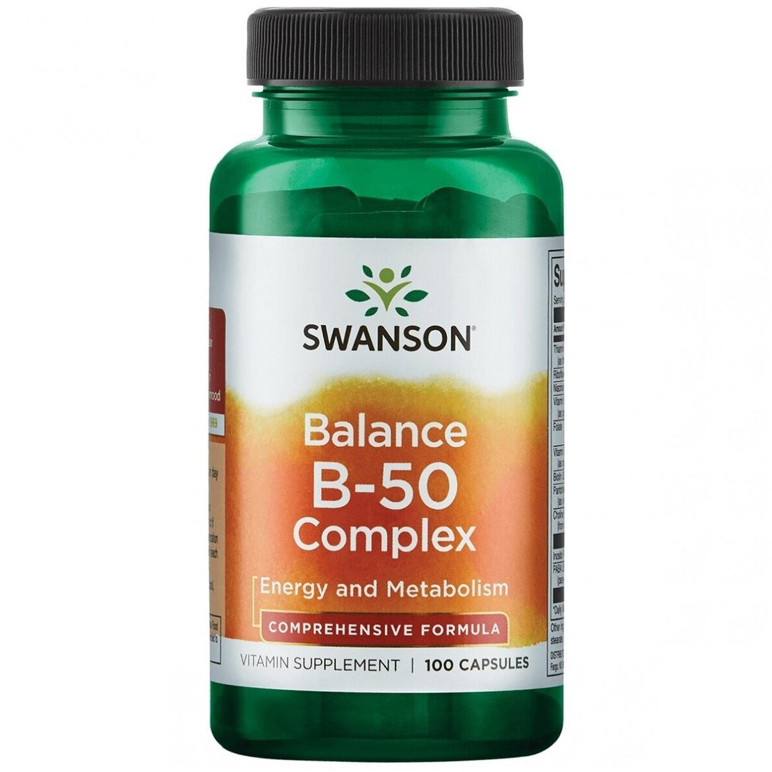SWANSON VITAMINŲ B KOMPLEKSAS, 100 KAPS.
