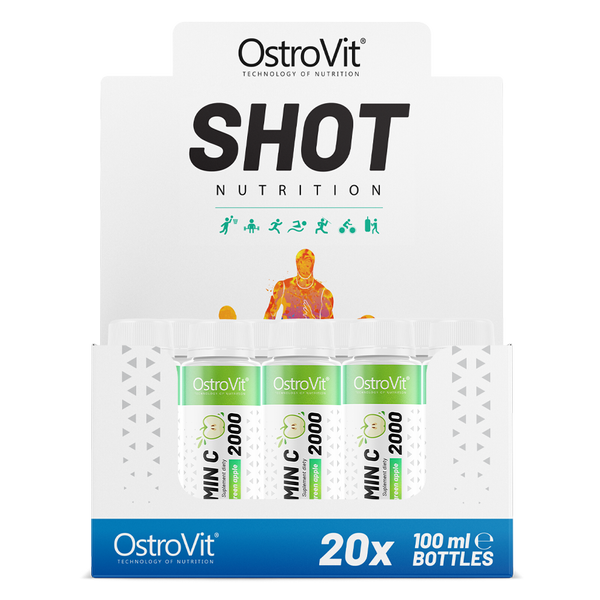 OstroVit Vitamino C 2000 SHOT, 20 x 100 ml