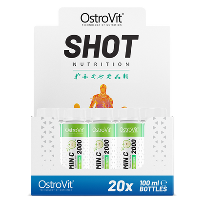 OstroVit Vitamino C 2000 SHOT, 20 x 100 ml