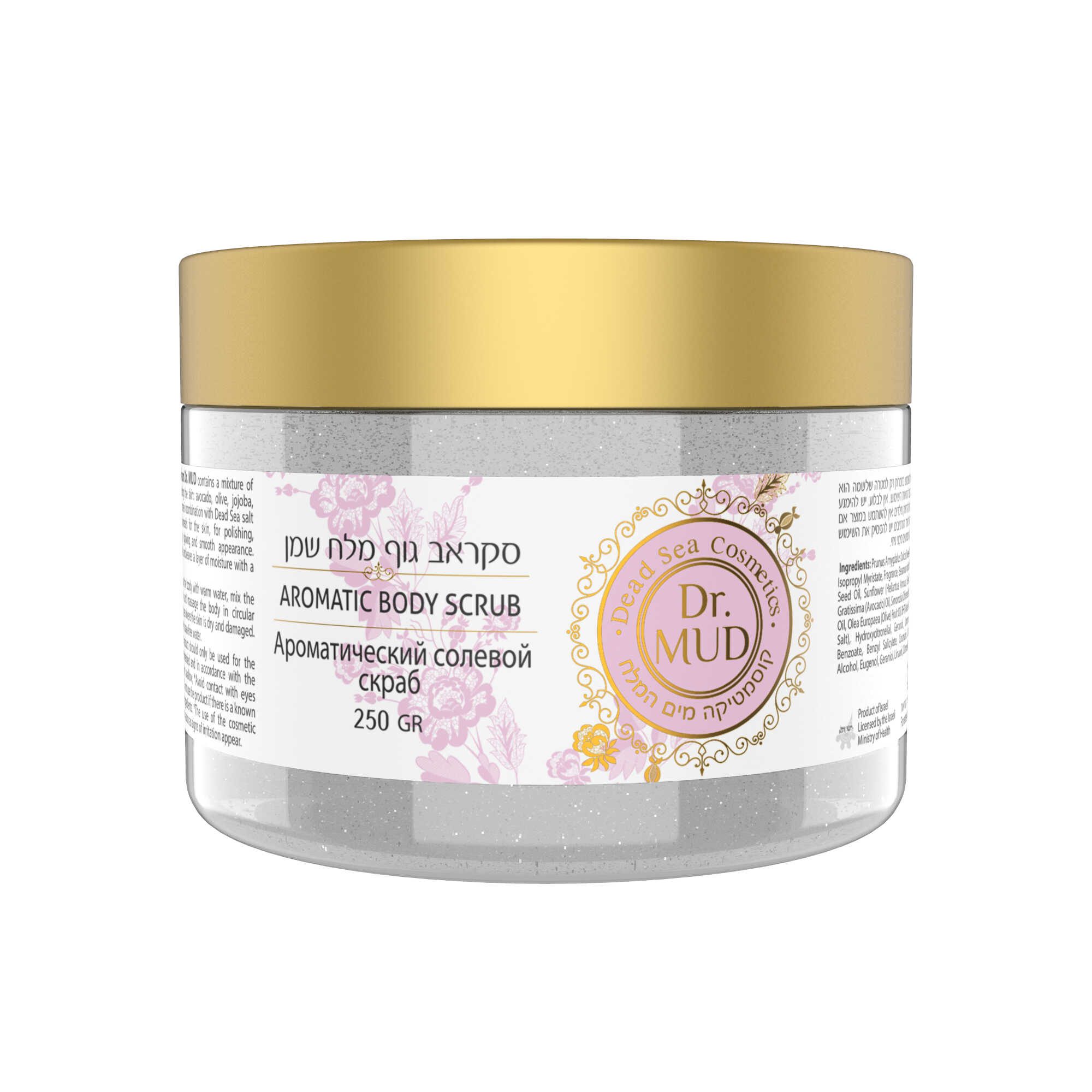Dr. MUD Aromatingas kūno šveitiklis - 250g