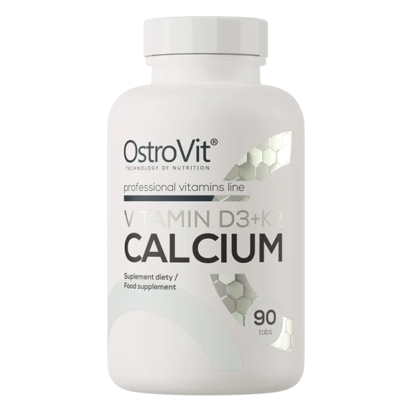OstroVit Vitamin D3 + K2 + Calcium, 90 tab