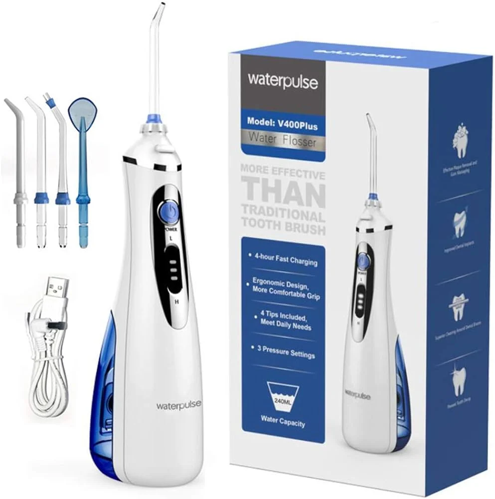 WaterPulse V400 Plus cordless water flosser