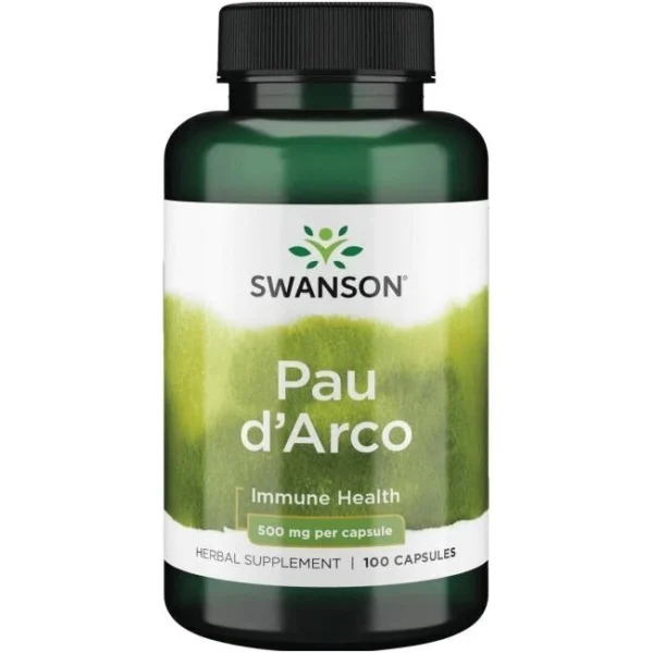SWANSON PAU D'ARCO 500 MG, 100 KAPS.