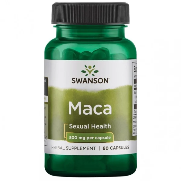 SWANSON MACA 500 MG, 60 KAPS.