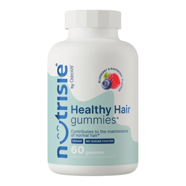 NUTRISIE® Healthy Hair Gummies 60 pieces blueberry-raspberry