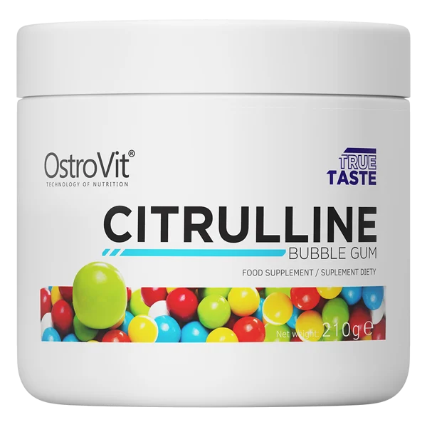 OstroVit Citrulinas kramtomosios gumos skonio, 210 g